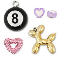 Acryl hangers & kralen