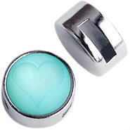 Cuoio setting / slider voor 12mm cabochon