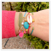 Gekleurde elastieke armbandjes