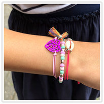Ibiza Style elastieken armbandjes
