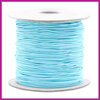 Gekleurd elastisch draad &Oslash;0,8mm light turquoise blue