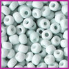 Rocailles 6/0 (4mm) Light blue grey