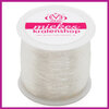 Elastisch nylon rond 0.5mm transparant VOORDEELROL