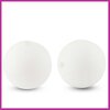 Siliconen kraal rond 15mm wit