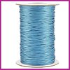 Macram&eacute; draad gevlochten 1mm sky blue