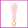 Resin hanger hart &quot;Mano Fico&quot; baby rose-goud