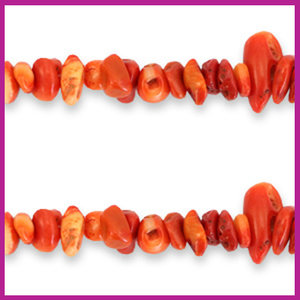 Chipstone kralen classic orange