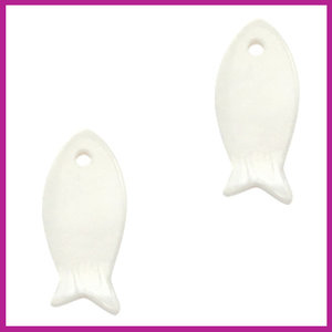 Schelp specials hanger vis White (natuurlijke kleur)
