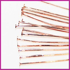 Nietstift 50mm ROSEGOLD OP=OP