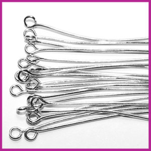 Kettelstift 45mm Antiek zilver