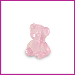 Resin kraal ini mini gummy bear pink