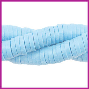 Katsuki kralen disc rond 6mm caroline blue