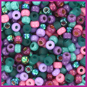 Miyuki rocailles 8/0 mix wicked meadow 120