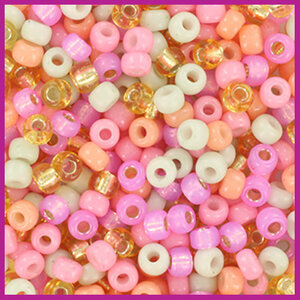 Miyuki rocailles 8/0 mix pastel sorbet 121