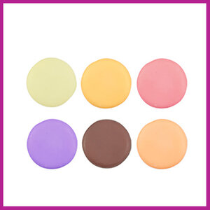 Kunststof kralenmix disc vrolijk