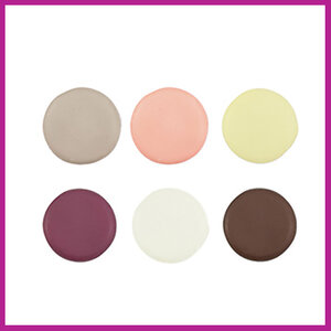 Kunststof kralenmix disc chique