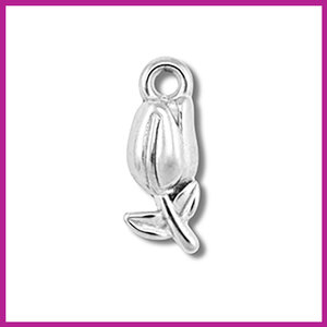 RVS stainless steel bedel tulp zilver