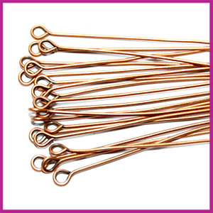 Kettelstift ca.40mm MAC mat koper OP=OP