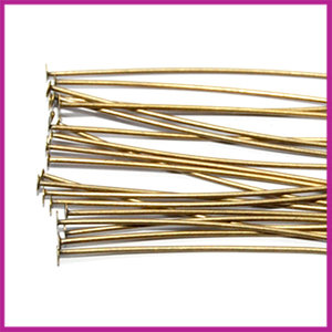 Nietstift ca.50mm MAG brons OP=OP