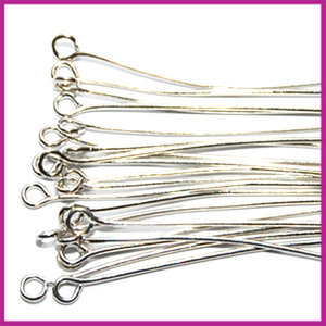 Kettelstift ca. 40mm SPL zilver OP=OP