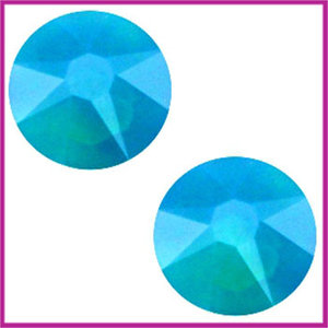 Swarosvki plaksteen SS34 (7 - 7,3mm) Caribbean blue opa