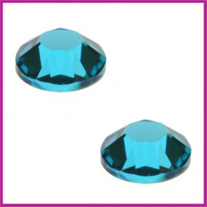 Swarovski plaksteen SS30 (6,32 - 6,5mm) Blue Zircon