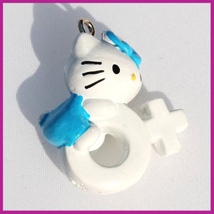 Hello Kitty man teken