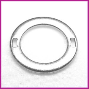 Geborsteld metaal ring