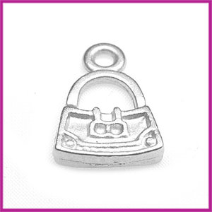 Geborsteld metaal tasje