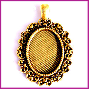 Cabuchon / camee setting ovaal MAG