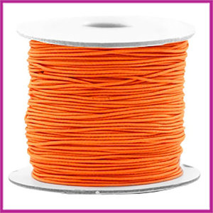 Gekleurd elastisch draad &Oslash;0,8mm per meter Vibrant orange