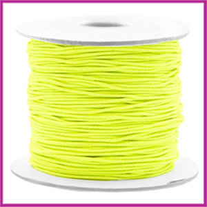 Gekleurd elastisch draad &Oslash;0,8mm per meter Fluor yellow