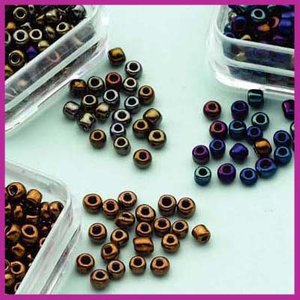 Trio rocailles 8/0 metallic