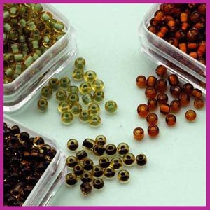 Trio rocailles 8/0 herfst OP=OP