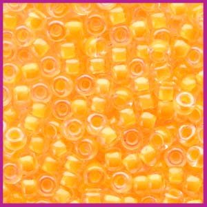 Miyuki rocailles 8/0 Luminous orange 1121