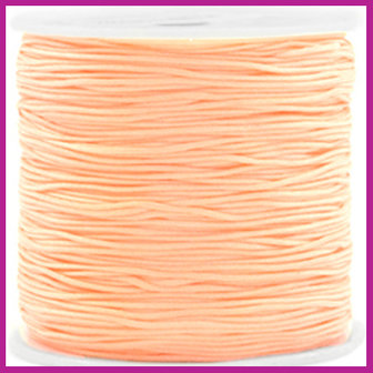 Macram&eacute; draad &Oslash;0,8mm Peach orange