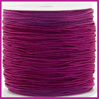 Macram&eacute; draad &Oslash;0,8mm Royale aubergine purple