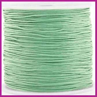 Macram&eacute; draad &Oslash;0,8mm Basil green