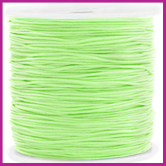 Macram&eacute; draad &Oslash;0,8mm Mint green