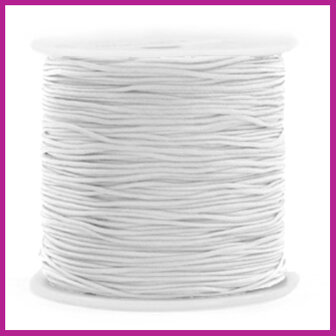 Macram&eacute; draad &Oslash;0,8mm light grey