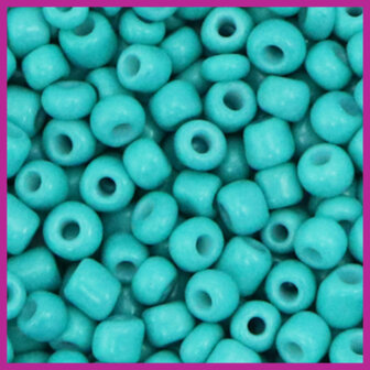 Rocailles 6/0 (4mm) Baltic turquoise