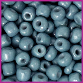 Rocailles 6/0 (4mm) Stone blue