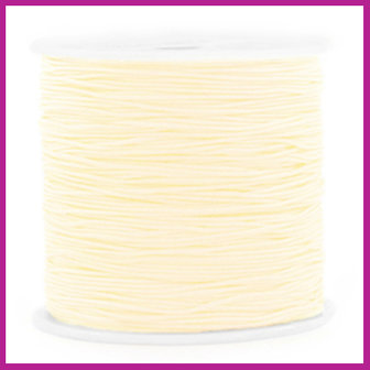 Macram&eacute; draad &Oslash;0,8mm sunlight yellow