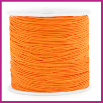 Macram&eacute; draad &Oslash;0,8mm mandarin orange