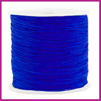 Macram&eacute; draad &Oslash;0,8mm cobalt blue