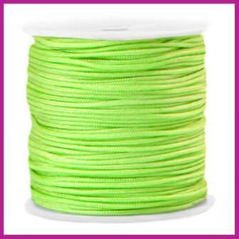 Macram&eacute; draad &Oslash;1,5mm lime punch green