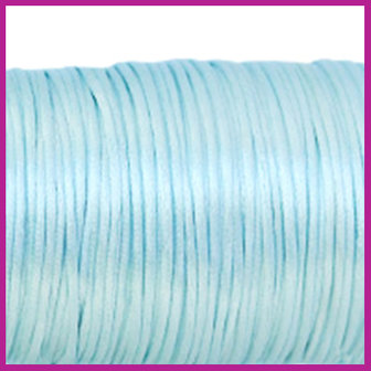 Satijnkoord &Oslash;1,5 mm ice blue