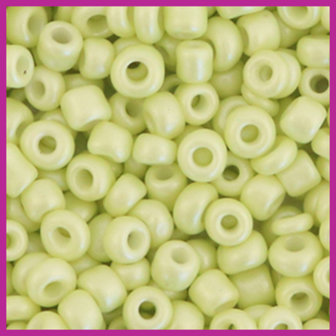 Rocailles 6/0 (4mm) Luminary green