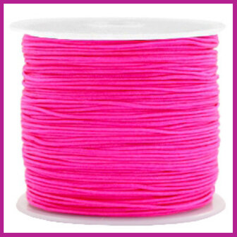 Macram&eacute; draad &Oslash;0,8mm fuchsia pink