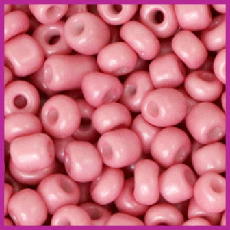 Rocailles 6/0 (4mm) Camellia pink